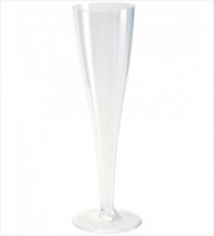 투명 플라스틱 와인 잔 일체형 18P(230ml)/ 샴페인 잔 10P(75ml)