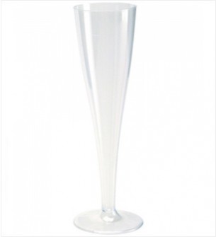 투명 플라스틱 와인 잔 일체형 18P(230ml)/ 샴페인 잔 10P(75ml)